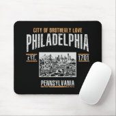 Philadelphia Mousepad (Mit Mouse)