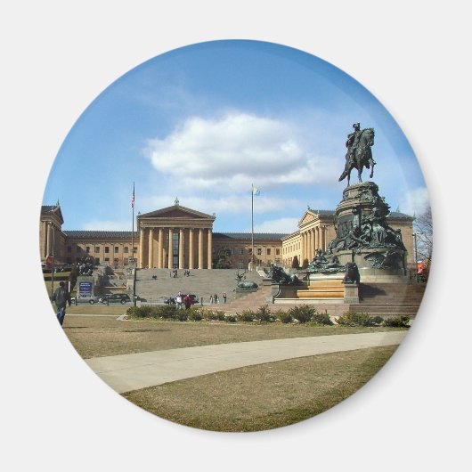 Philadelphia Museum für Bildende Künste Magnet (Vorne)