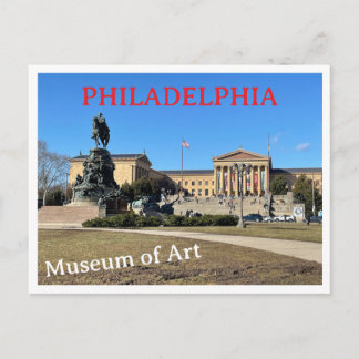 Philadelphia Museum of Art Postcard Postkarte