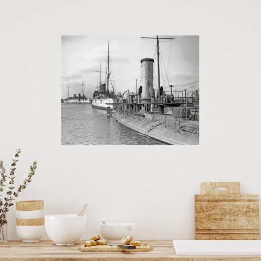 Philadelphia Navy Yard Poster (Küche)