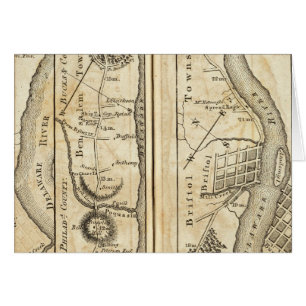 Philadelphia - New York Road Map