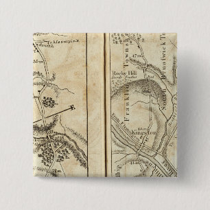 Philadelphia - New York Road Map 2 Button