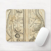 Philadelphia - New York Road Map Mousepad (Mit Mouse)