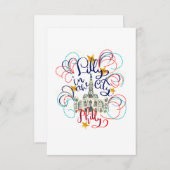 Philadelphia Notecard Dankeskarte (Vorne/Hinten)