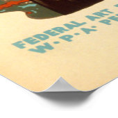 Philadelphia Old Swedes Church - WPA Poster (Ecke)