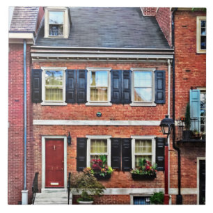 Philadelphia PA - Charmante Straße in Philadelphia Fliese