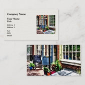 Philadelphia Pa Coffeehouse Visitenkarte (Vorne/Hinten)