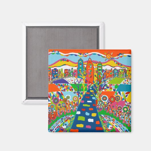 Philadelphia, PA-Magnete Magnet (Vorderseite/Rückseite)