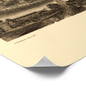 Philadelphia, PA Panorama Karte - 1857 Poster (Ecke)