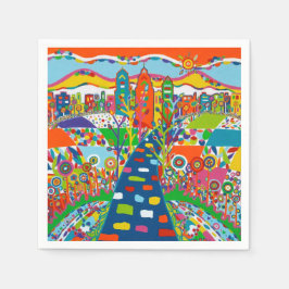 Philadelphia, PA Papier Napkins Serviette