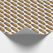 Philadelphia PA Philly Steak Cheesesteak Sandwich Geschenkpapier (Ecke)