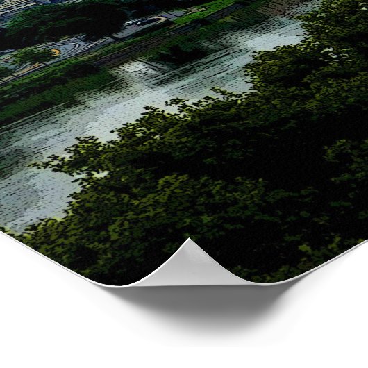 Philadelphia Pa Poster (Ecke)