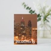 Philadelphia PA Postkarte (Stehend Vorderseite)