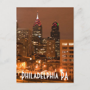 Philadelphia PA Postkarte