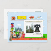 Philadelphia, PA Postkarte (Vorne/Hinten)