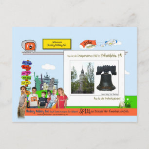 Philadelphia, PA Postkarte