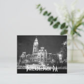 Philadelphia PA Postkarte (Stehend Vorderseite)