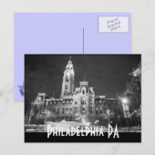 Philadelphia PA Postkarte (Vorne/Hinten)