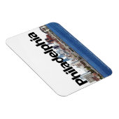 Philadelphia PA Skyline mit Philadelphiin Sky Magnet (Rechte Seite)