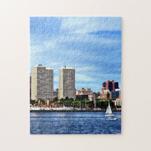 Philadelphia Pa Skyline Puzzle (Vertikal)