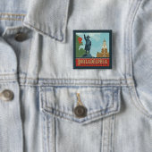 Philadelphia, PA | Unabhängigkeitshalle Button (Beispiel)