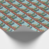 Philadelphia, PA | Unabhängigkeitshalle Geschenkpapier (Ecke)