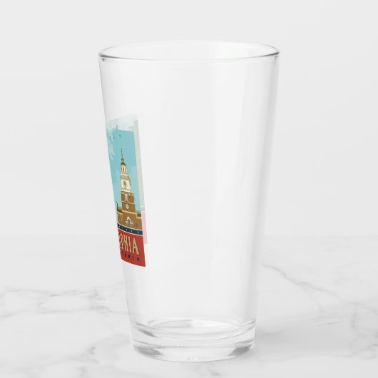 Philadelphia, PA | Unabhängigkeitshalle Glas (Links)