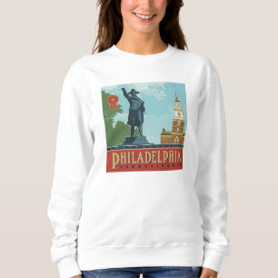 Philadelphia, PA Unabhängigkeitshalle Sweatshirt