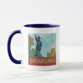 Philadelphia, PA | Unabhängigkeitshalle Tasse (Links)