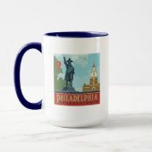 Philadelphia, PA | Unabhängigkeitshalle Tasse (Links)