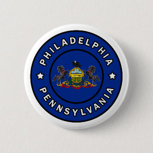 Philadelphia Pennsylvania Button