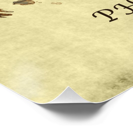 Philadelphia Pennsylvania Cityscape Poster (Ecke)