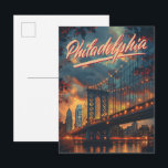 Philadelphia, Pennsylvania: Ein Vintages Postkarte<br><div class="desc">Erleben Sie eine nostalgische Reise durch Philadelphia mit dieser faszinierenden Vintagen Postkarte. Diese Postkarte zeigt eine faszinierende Illustration, die das Wesen der Liebe der Stadt Brotherly einfängt. Ob Sie selbst Philadelphia sind oder einfach nur ein Liebhaber von klassischen Travel Keepsakes sind, diese Postkarte ist eine perfekte Ergänzung Ihrer Sammlung oder...</div>