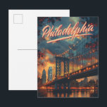Philadelphia, Pennsylvania: Ein Vintages Postkarte<br><div class="desc">Erleben Sie eine nostalgische Reise durch Philadelphia mit dieser faszinierenden Vintagen Postkarte. Diese Postkarte zeigt eine faszinierende Illustration, die das Wesen der Liebe der Stadt Brotherly einfängt. Ob Sie selbst Philadelphia sind oder einfach nur ein Liebhaber von klassischen Travel Keepsakes sind, diese Postkarte ist eine perfekte Ergänzung Ihrer Sammlung oder...</div>