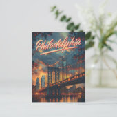Philadelphia, Pennsylvania: Ein Vintages Postkarte (Stehend Vorderseite)