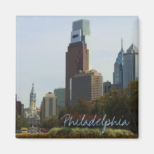 Philadelphia Pennsylvania Fotografie-Magnet Magnet (Vorne)