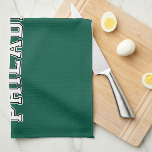 Philadelphia Pennsylvania Geschirrtuch (Viertel Falte)