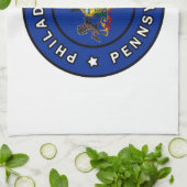 Philadelphia Pennsylvania Geschirrtuch (Gefaltet)