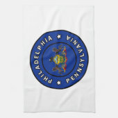 Philadelphia Pennsylvania Geschirrtuch (Vertikal)
