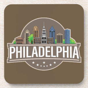 Philadelphia Pennsylvania Getränkeuntersetzer