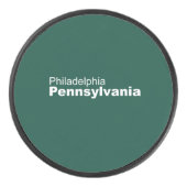 Philadelphia, Pennsylvania Hockey Puck (Vorderseite)