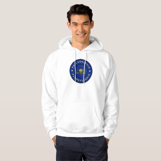 Philadelphia Pennsylvania Hoodie (Vorne ganz)