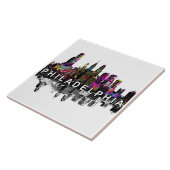 Philadelphia, Pennsylvania in Graffiti Fliese (Seite)