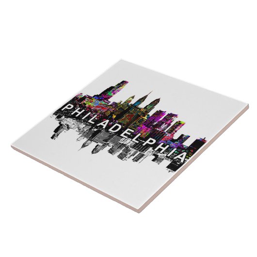 Philadelphia, Pennsylvania in Graffiti Fliese (Seite)