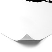 Philadelphia, Pennsylvania in Graffiti Poster (Ecke)