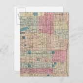 Philadelphia, Pennsylvania Karte (Vorne/Hinten)