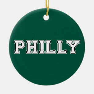 Philadelphia Pennsylvania Keramik Ornament