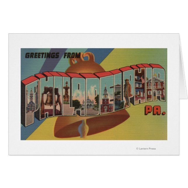 Philadelphia, Pennsylvania (Liberty Bell) (Vorderseite (Horizontal))