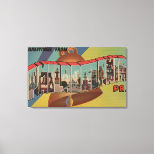 Philadelphia, Pennsylvania (Liberty Bell) Leinwanddruck