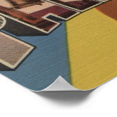 Philadelphia, Pennsylvania (Liberty Bell) Poster (Ecke)